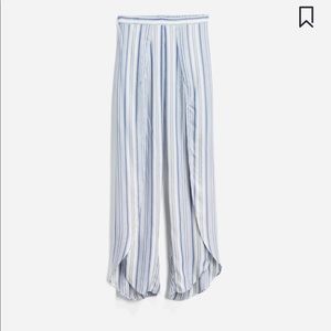 Selia Tulip Side Slit Wide Leg Pants